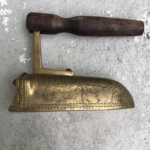 Antique Victorian Slug iron - Picture 3 of 11